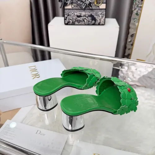 Replica Christian Dior Slippers For Women #1433050 $100.00 USD for Wholesale