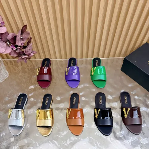 Replica Versace Slippers For Women #1433123 $102.00 USD for Wholesale
