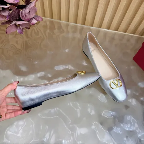 Replica Valentino Flat Shoes For Women #1433146 $108.00 USD for Wholesale