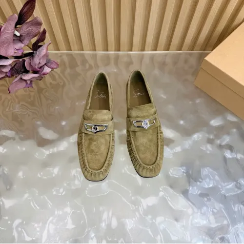 Replica Christian Louboutin Leather Shoes For Women #1433148 $130.00 USD for Wholesale