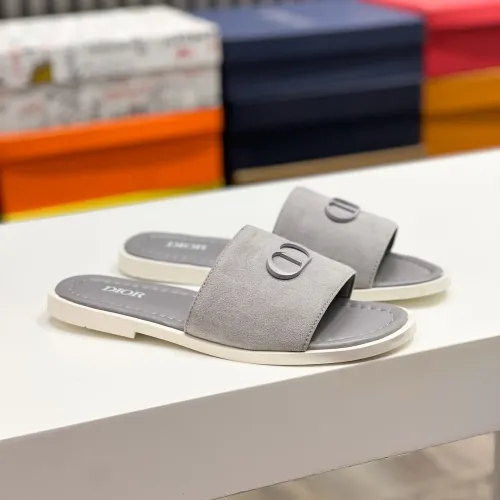 Replica Christian Dior Slippers For Men #1433204 $60.00 USD for Wholesale