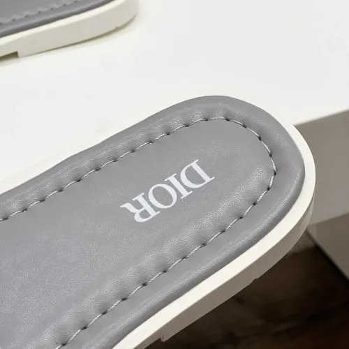 Replica Christian Dior Slippers For Men #1433204 $60.00 USD for Wholesale