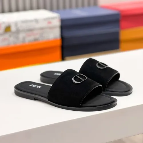 Replica Christian Dior Slippers For Men #1433207 $60.00 USD for Wholesale