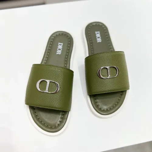 Replica Christian Dior Slippers For Men #1433208 $60.00 USD for Wholesale