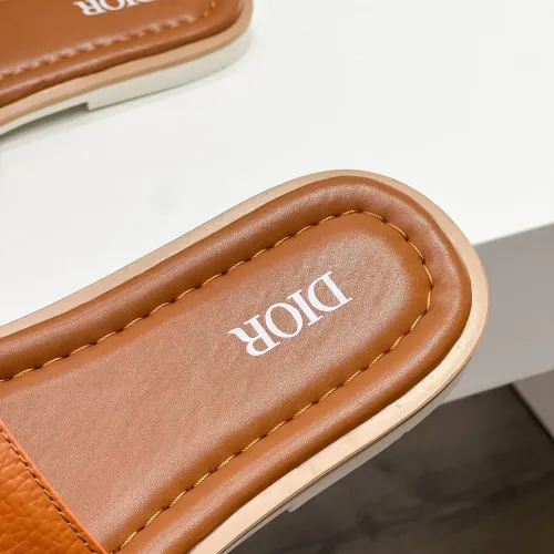 Replica Christian Dior Slippers For Men #1433209 $60.00 USD for Wholesale