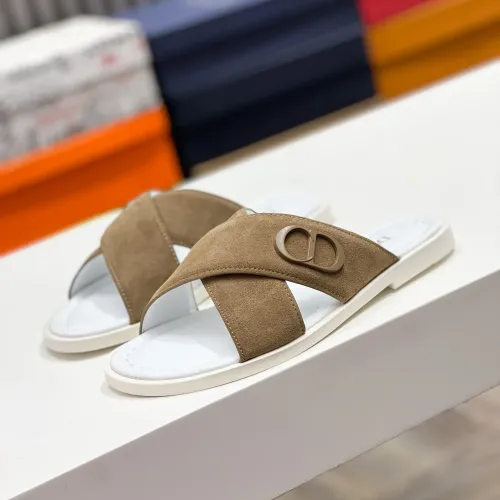 Cheap Christian Dior Slippers For Men #1433212, $$60.00 USD On Christian Dior Slippers