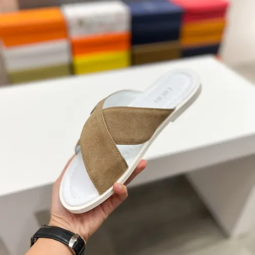 Replica Christian Dior Slippers For Men #1433212 $60.00 USD for Wholesale