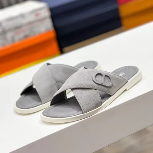 Cheap Christian Dior Slippers For Men #1433213, $$60.00 USD On Christian Dior Slippers