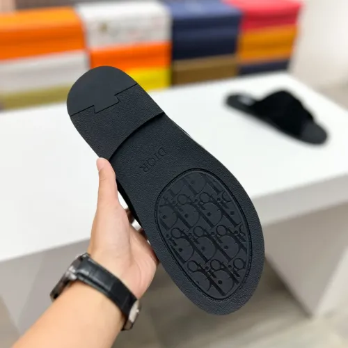 Replica Christian Dior Slippers For Men #1433215 $60.00 USD for Wholesale