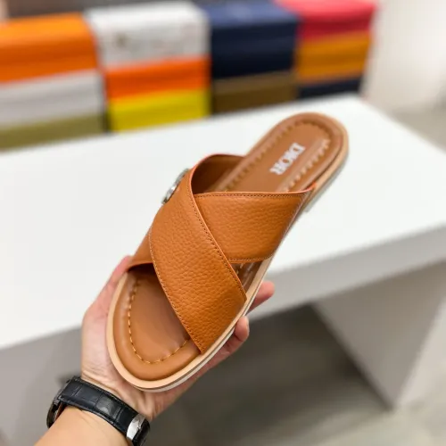 Replica Christian Dior Slippers For Men #1433216 $60.00 USD for Wholesale