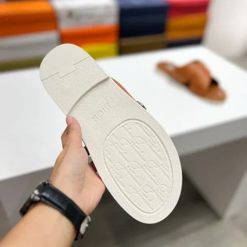 Replica Christian Dior Slippers For Men #1433216 $60.00 USD for Wholesale