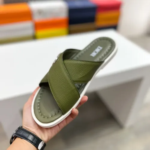 Replica Christian Dior Slippers For Men #1433217 $60.00 USD for Wholesale