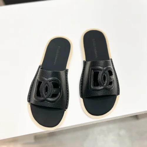 Replica Dolce & Gabbana D&G Slippers For Men #1433220 $64.00 USD for Wholesale