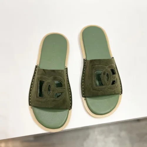 Replica Dolce & Gabbana D&G Slippers For Men #1433244 $64.00 USD for Wholesale