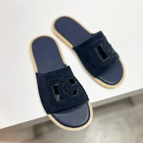 Cheap Dolce &amp; Gabbana D&amp;G Slippers For Men #1433245, $$64.00 USD On Dolce &amp; Gabbana D&amp;G Slippers