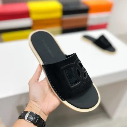 Replica Dolce & Gabbana D&G Slippers For Men #1433246 $64.00 USD for Wholesale