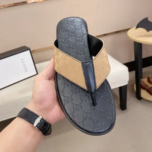 Replica Gucci Slippers For Men #1433330 $48.00 USD for Wholesale