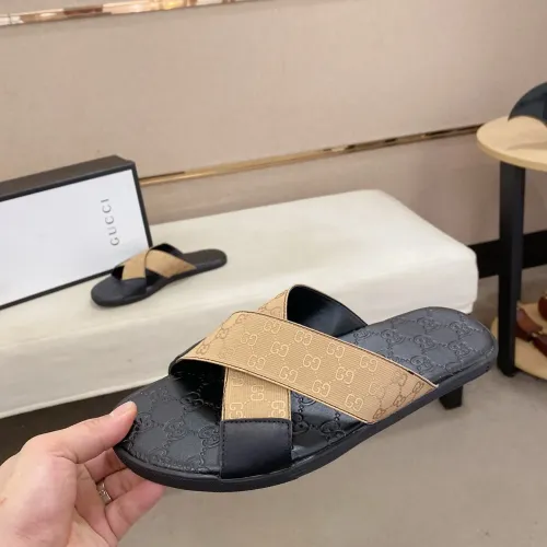 Replica Gucci Slippers For Men #1433333 $48.00 USD for Wholesale