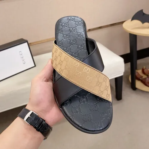 Replica Gucci Slippers For Men #1433334 $48.00 USD for Wholesale