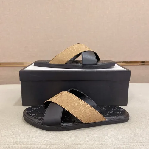 Replica Gucci Slippers For Men #1433334 $48.00 USD for Wholesale