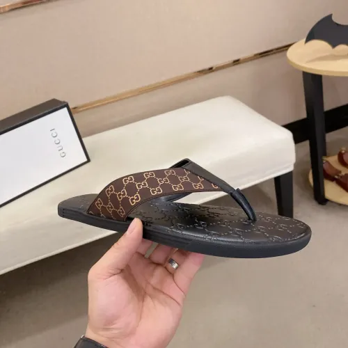Replica Gucci Slippers For Men #1433335 $48.00 USD for Wholesale