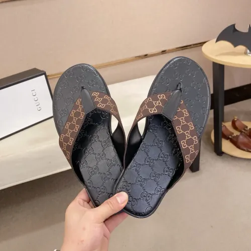 Replica Gucci Slippers For Men #1433335 $48.00 USD for Wholesale