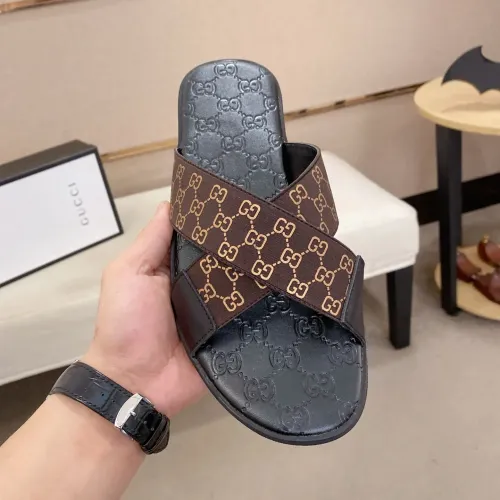 Replica Gucci Slippers For Men #1433336 $48.00 USD for Wholesale