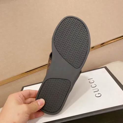 Replica Gucci Slippers For Men #1433337 $48.00 USD for Wholesale