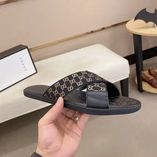 Replica Gucci Slippers For Men #1433349 $48.00 USD for Wholesale