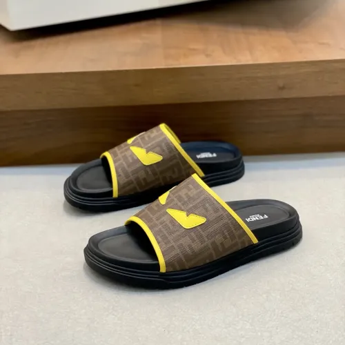 Cheap Fendi Slippers For Men #1433355, $$60.00 USD On Fendi Slippers