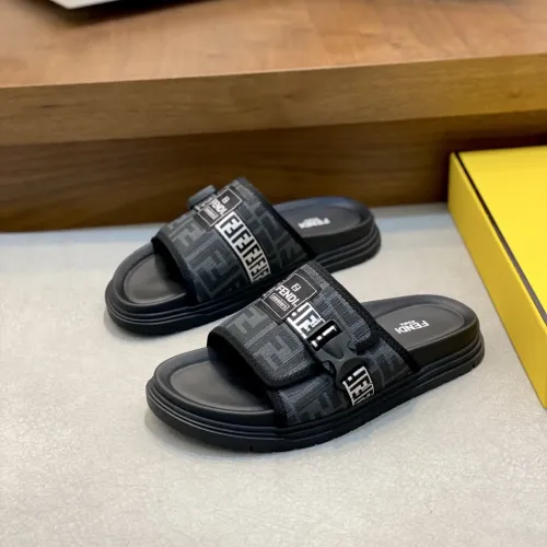 Cheap Fendi Slippers For Men #1433365, $$60.00 USD On Fendi Slippers
