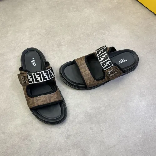 Cheap Fendi Slippers For Men #1433366, $$60.00 USD On Fendi Slippers