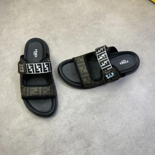 Cheap Fendi Slippers For Men #1433367, $$60.00 USD On Fendi Slippers