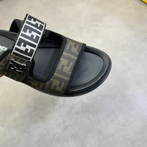 Replica Fendi Slippers For Men #1433367 $60.00 USD for Wholesale