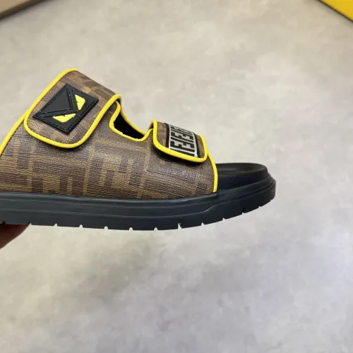 Replica Fendi Slippers For Men #1433369 $60.00 USD for Wholesale