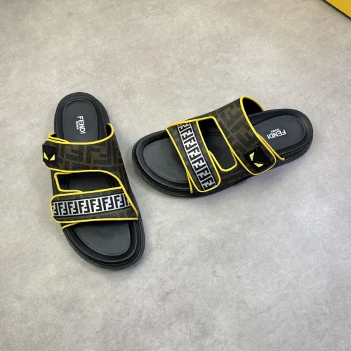 Cheap Fendi Slippers For Men #1433370, $$60.00 USD On Fendi Slippers