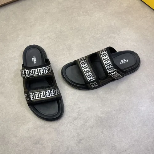 Cheap Fendi Slippers For Men #1433376, $$60.00 USD On Fendi Slippers