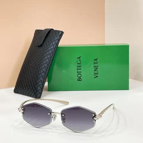 Cheap Bottega Veneta AAA Quality Sunglasses #1433461, $$60.00 USD On Bottega Veneta AAA Quality Sunglasses