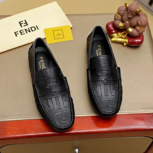 Cheap Fendi Leather Shoes For Men #1433466, $$76.00 USD On Fendi Leather Shoes