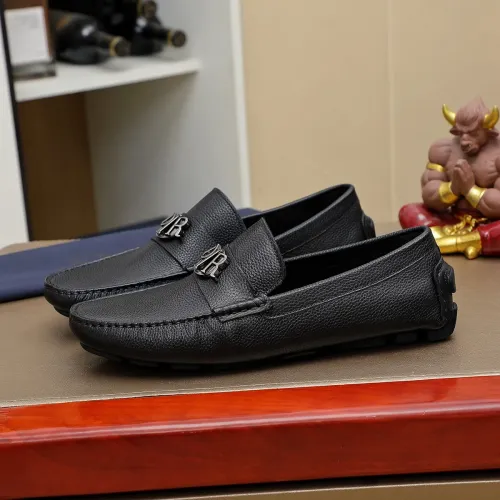 Replica Christian Dior Leather Shoes For Men #1433467 $76.00 USD for Wholesale