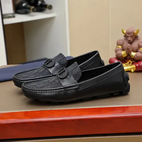 Replica Christian Dior Leather Shoes For Men #1433469 $76.00 USD for Wholesale