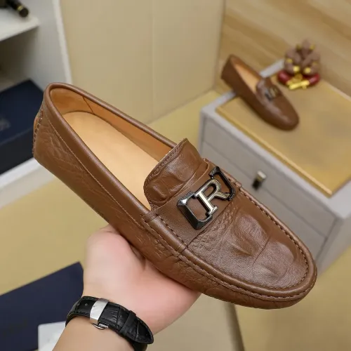 Replica Christian Dior Leather Shoes For Men #1433472 $76.00 USD for Wholesale