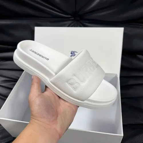 Replica Burberry Slippers For Men #1433480 $56.00 USD for Wholesale