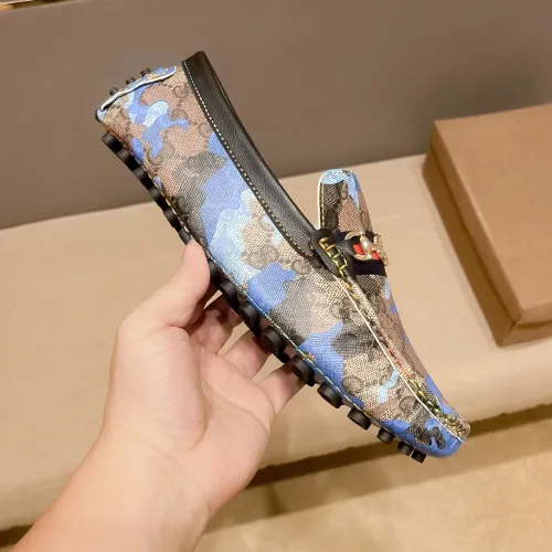 Replica Gucci Oxfords Shoes For Men #1433493 $76.00 USD for Wholesale