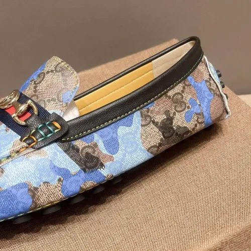 Replica Gucci Oxfords Shoes For Men #1433493 $76.00 USD for Wholesale