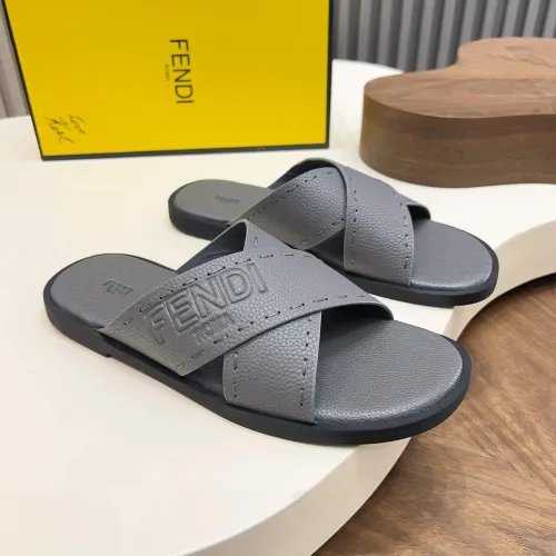 Cheap Fendi Slippers For Men #1433506, $$85.00 USD On Fendi Slippers
