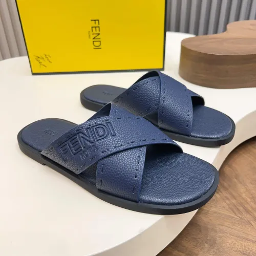 Cheap Fendi Slippers For Men #1433507, $$85.00 USD On Fendi Slippers