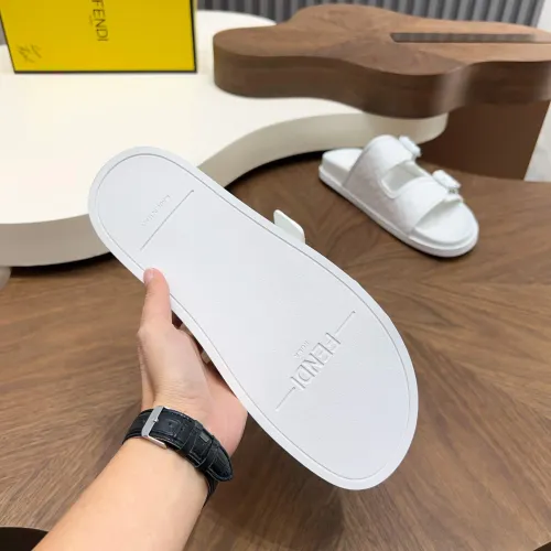 Replica Fendi Slippers For Men #1433509 $85.00 USD for Wholesale