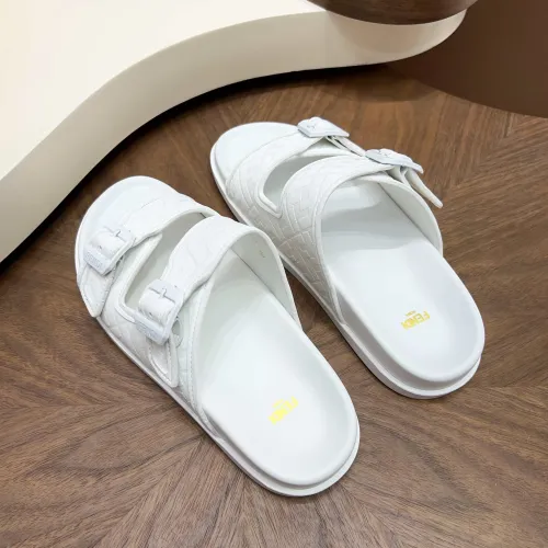 Replica Fendi Slippers For Men #1433509 $85.00 USD for Wholesale
