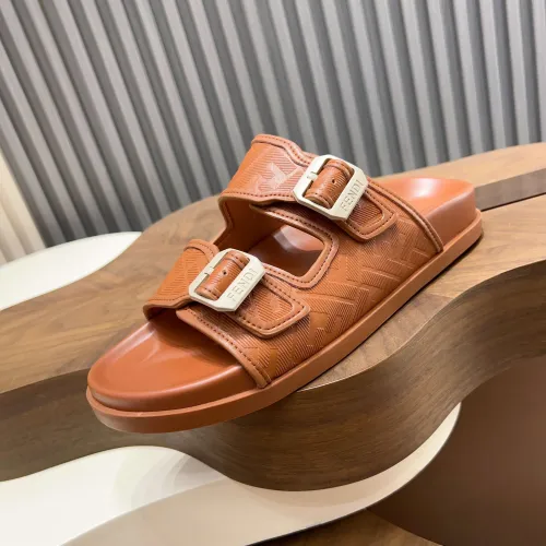 Replica Fendi Slippers For Men #1433510 $85.00 USD for Wholesale
